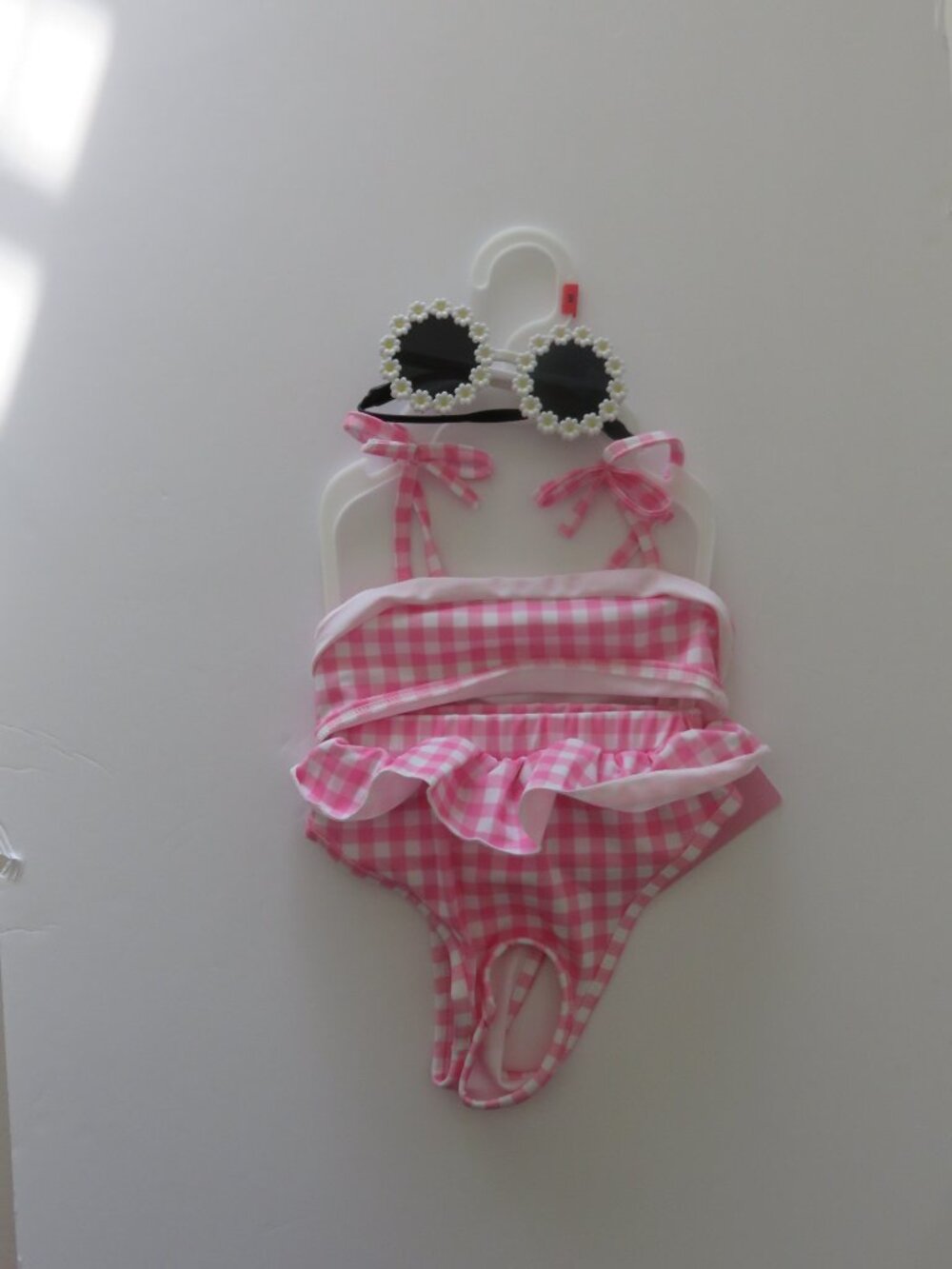 (#137) Shades of Summer 3-piece Dog Bikini Swimsuit Beach Dog Kitten Size small
